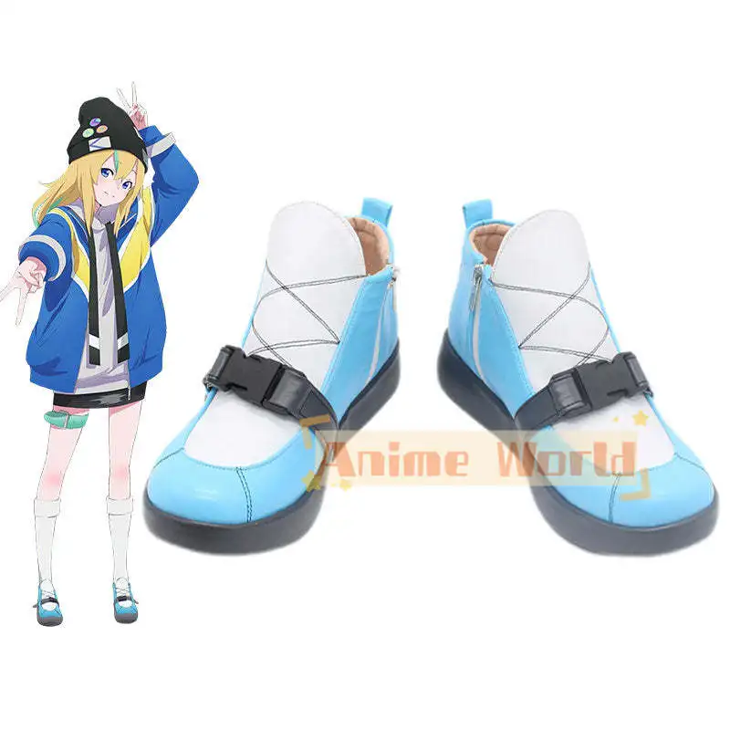 

Jellyfish Can't Swim In The Night Kano Yamanouchi Cosplay Shoes Halloween Carnival Boots Custom Made