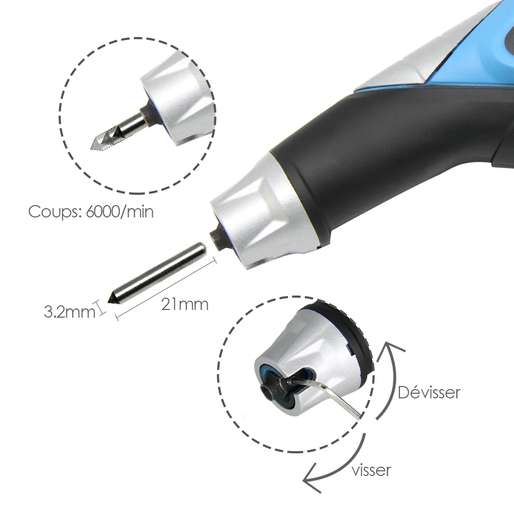 13W Electric Engraver Tool Engraving Pen for Wood Metal Stainless Steel Glass Plastic Etching with Carbide Tips & Craft Stencils