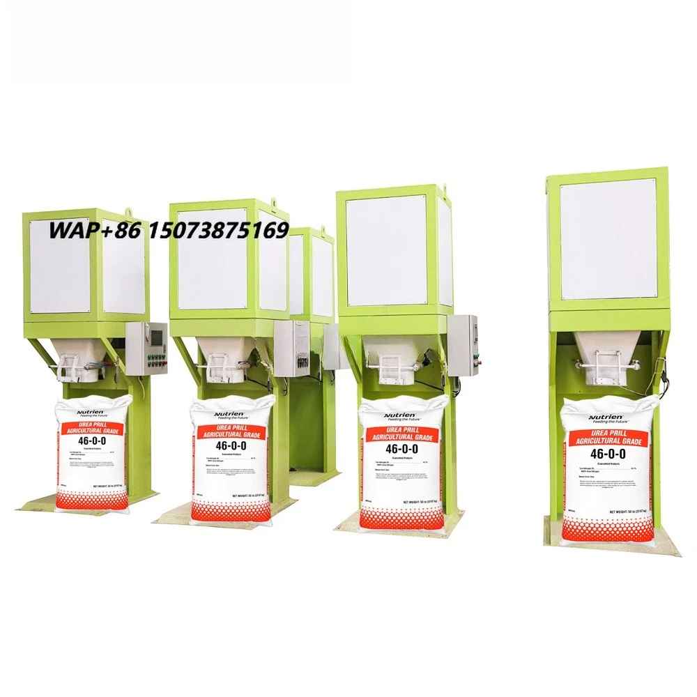 PLC Controlled Automatic Weighing Packing Machine for Granular Fertilizer