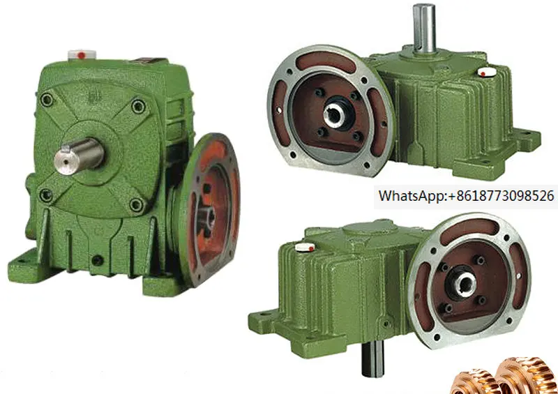 

Worm gear reducer WPDA, vertical cast iron, small household transmission, worm gear WPDO Type 100