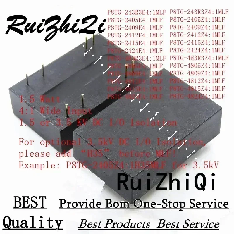 10PCS/LOT P8TG- P8TG 243R3 2405 2409 2412 2415 2424 483R3 4805 4809 4812 4815 4824 E4:1MLF Z4:1MLF 1.5WATT  Z4:1H35MLF E4:H35MLF