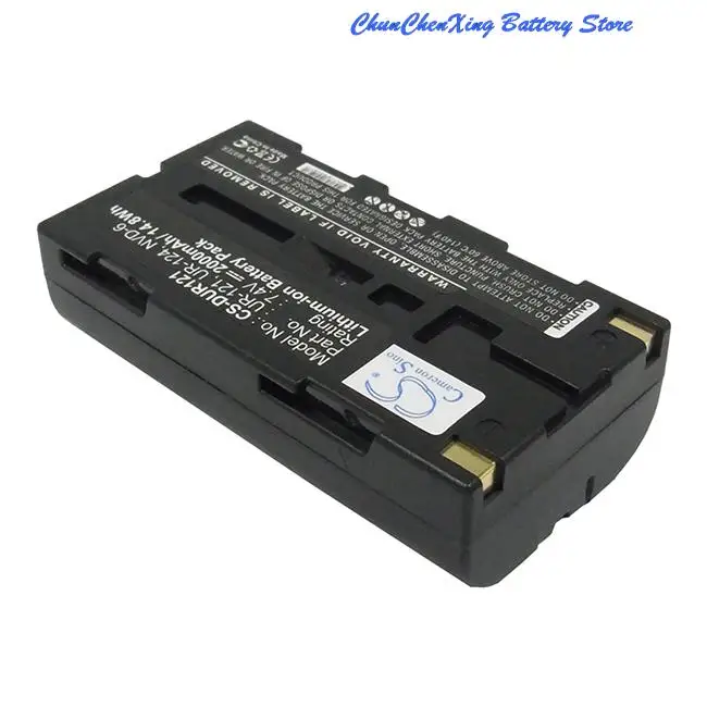 Replacement 2000mAh Battery for Sanyo iDshot IDC-1000  iDshot IDC-1000Z  iDshot IDC-1000ZU Xacti NV-HD500 NV-KD100 NV-DV35