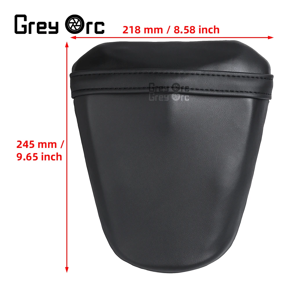 

Для Suzuki GSX R1000 2017-2020: Аксессуары для мотоциклов, черная подушка заднего сиденья, замена сиденья для пассажира