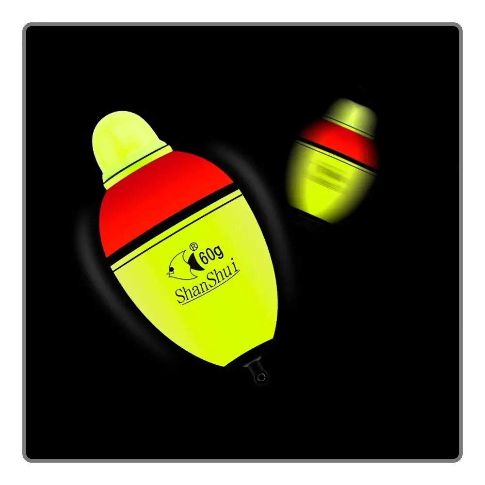 20g-100g Visual Anchor Fish Float Double Colored Luminous Large Belly Floats EVA Electron Foam Float Scorpion Hook Acessories