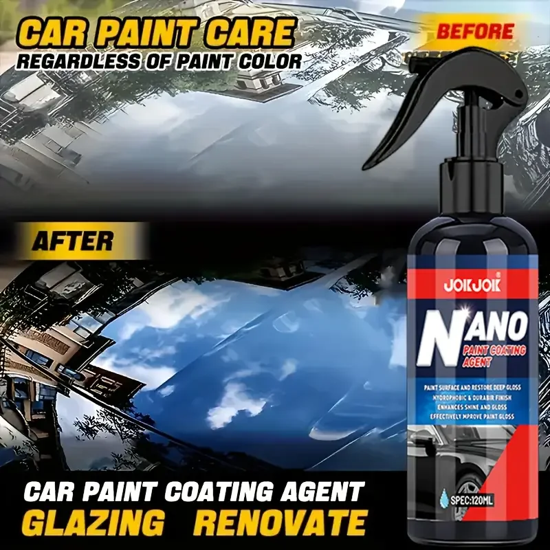 Spray de revestimiento de automóvil: protección cerámica, reparación multifuncional y renovación de plástico, cuidado de detalles de automóviles, moda