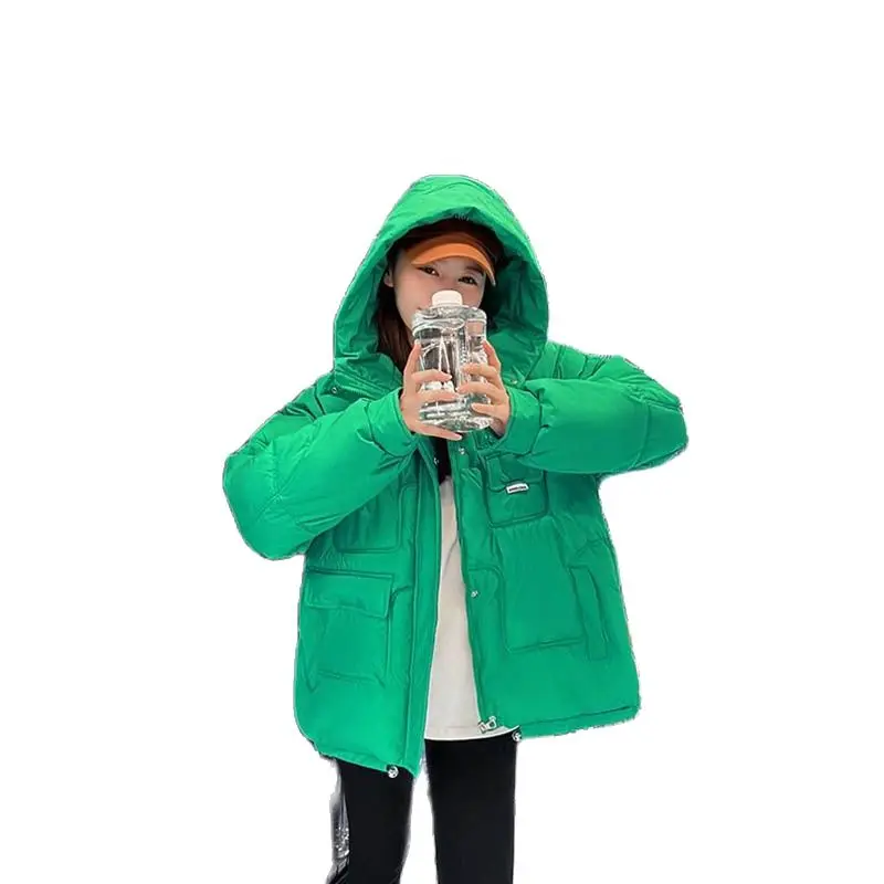 

Fashion Bread Clothing Short Down Cotton Coat Cotton-padded Female Korean Version Loose Autumn And Winter New Season Coat