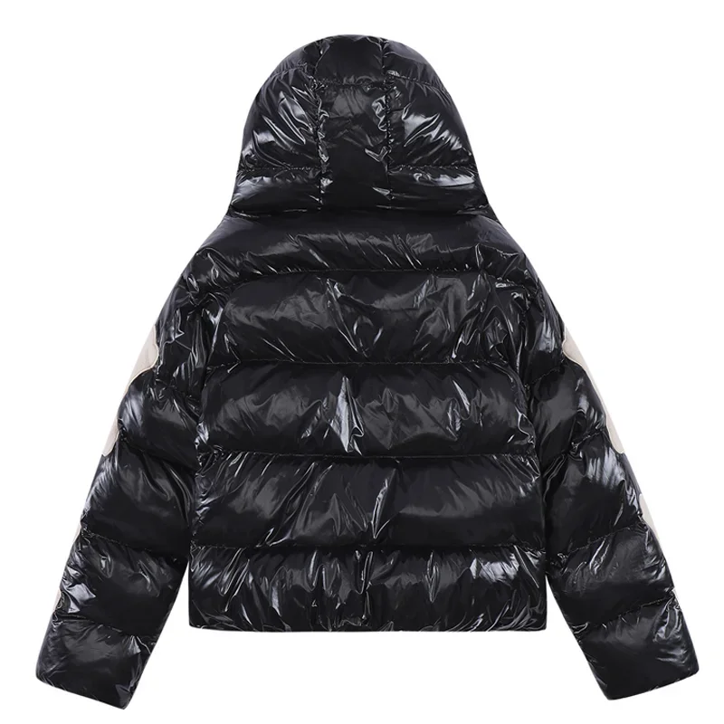 Fashion Verdickt Parka Männer Harajuku Krawatte Einfarbig Padded Jacke Winter Warme Baumwolle Mantel Lässig Große Größe Straße Paar Tragen