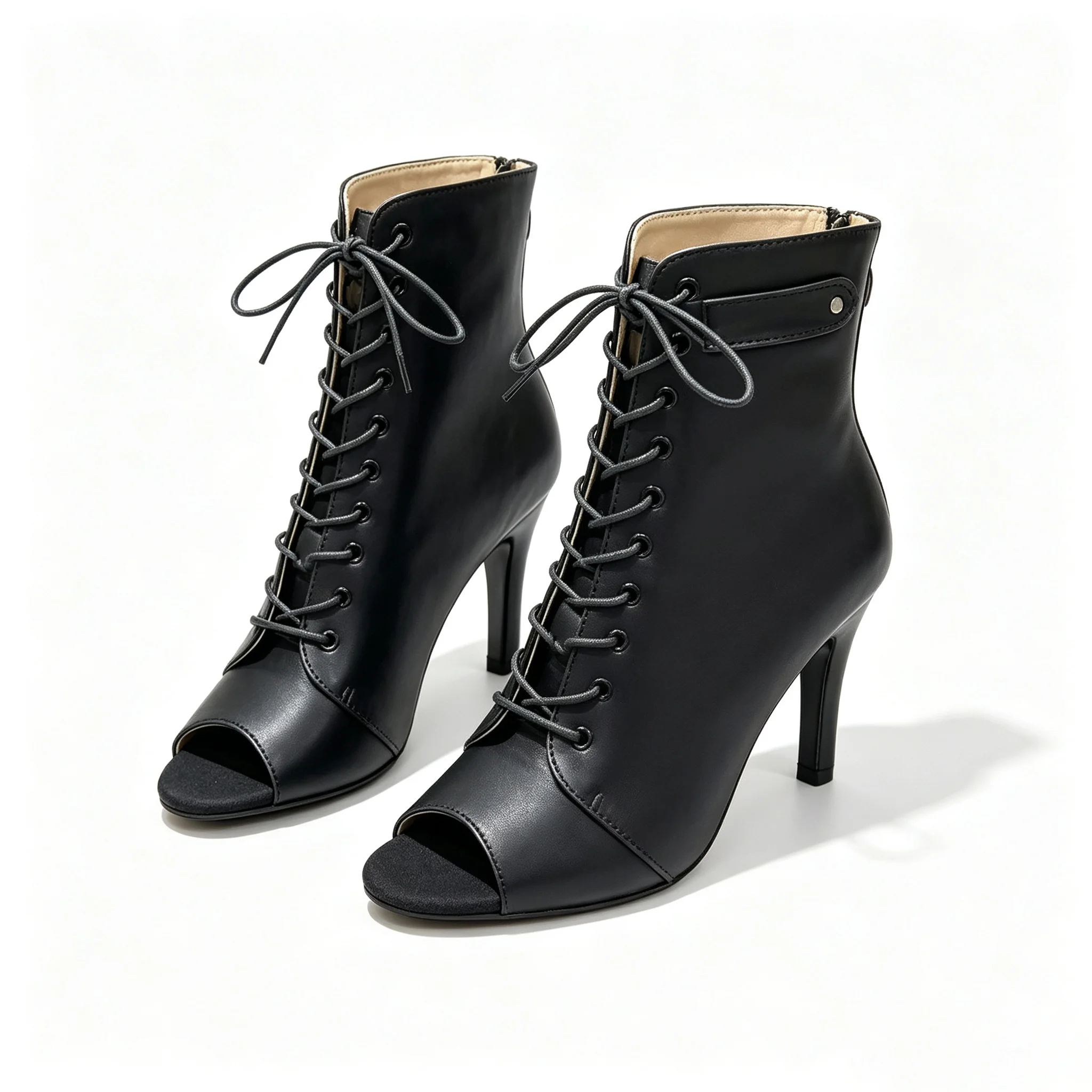 Women's Latin Dance Boots 7cm Cuban Ballroom Salsa Dance Shoes Latin Salsa Dance Shoes Club Party Ballroom Dance Shoes Booties