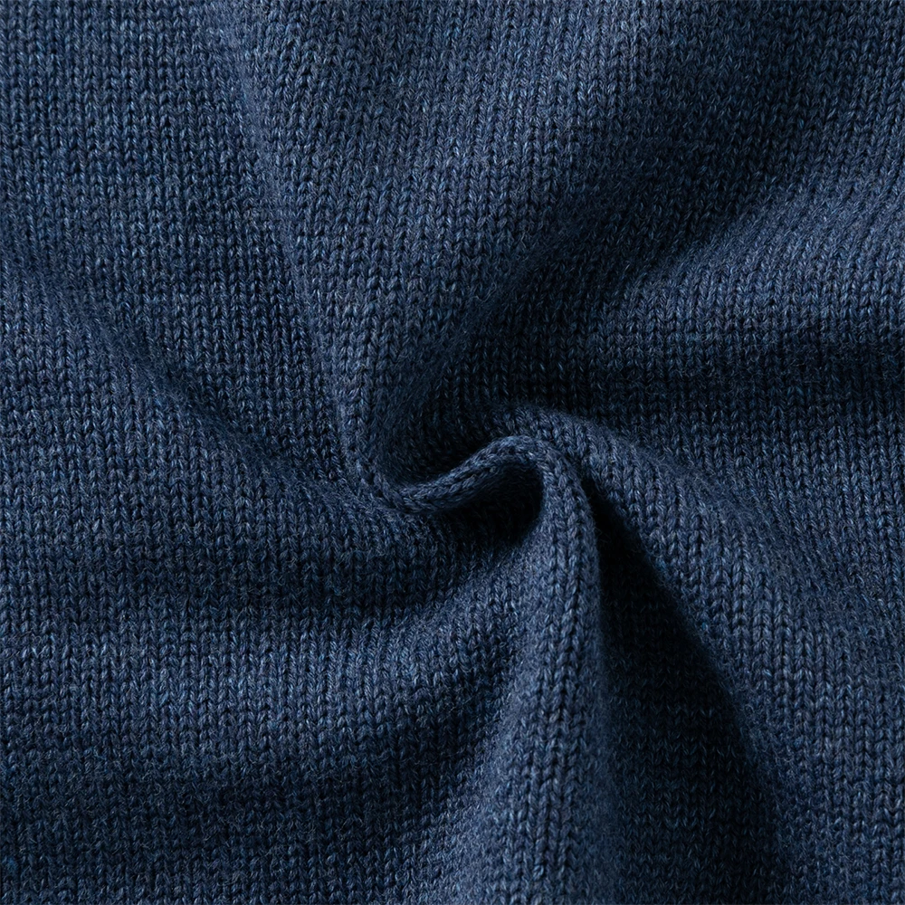 ديف بيلا الأطفال سترة الخريف الشتاء الأولاد موضة نصف عالية طوق محبوك القمم الاطفال القطن الخالص البلوز DB4254268 #6