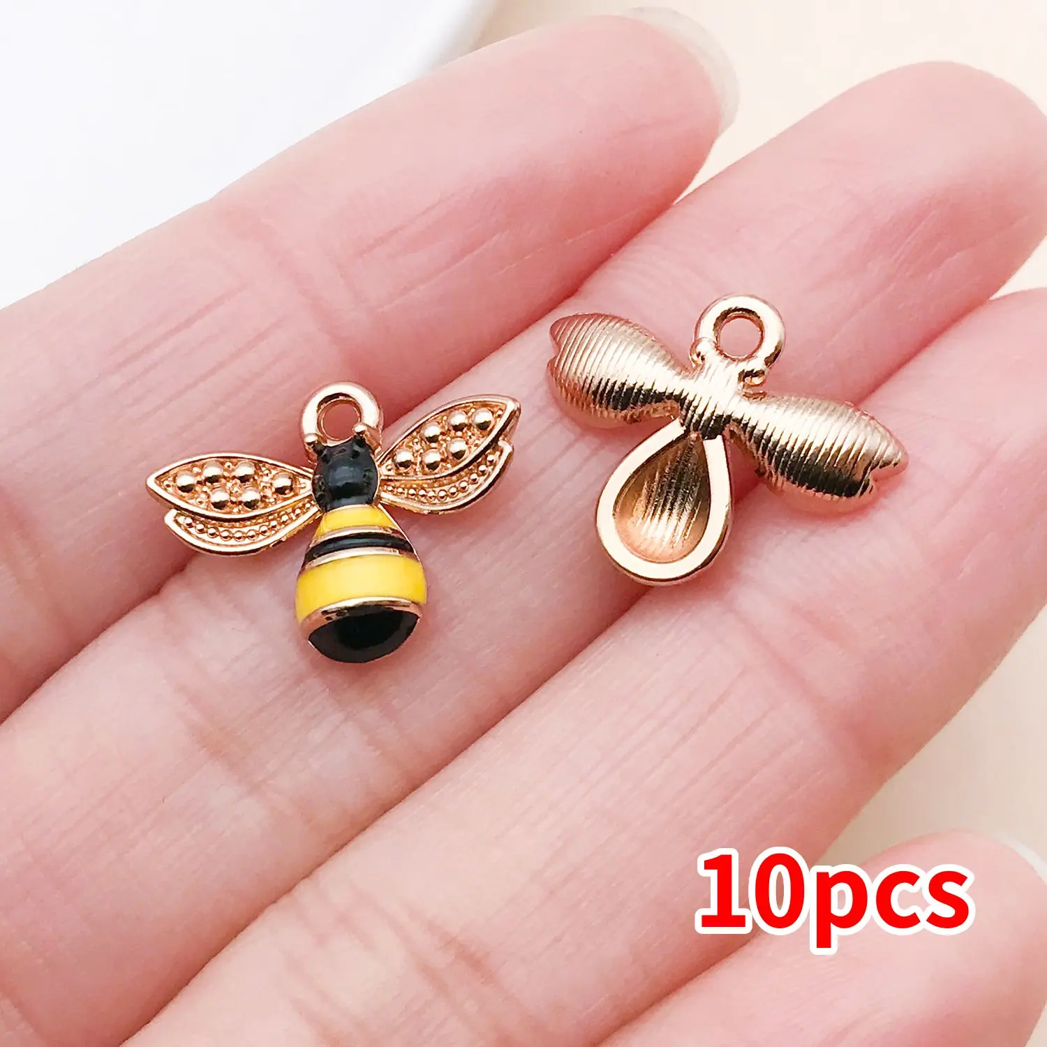 10/20pcs Enamel Charms Alloy Various Styles Pendants