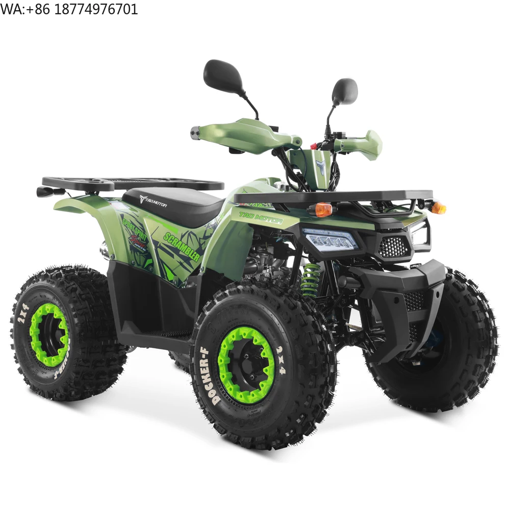 Tao Motor 2025 New Off Road Farm Cheap 4x2  ATV Quad Bike Gas Powered Cuatrimoto Quadricycle Automatic  Chain Drive ATV 125cc