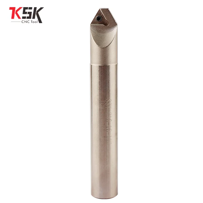 1pcs 30 degree SSY-12-C12-110 SSY-16-C16-110 Chamfer Cutter CNC Lathe Milling Cutter TCMT0902 110204 inserts chamfer End mill