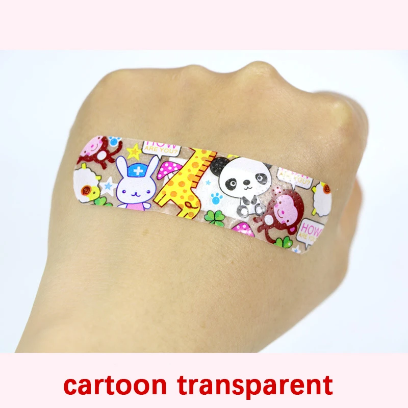 【120piece】Cartoon Band-Aid Girl Cute Korean Style Adult and Child Mini Breathable Waterproof Hemostatic Band-Aid OK Bandage