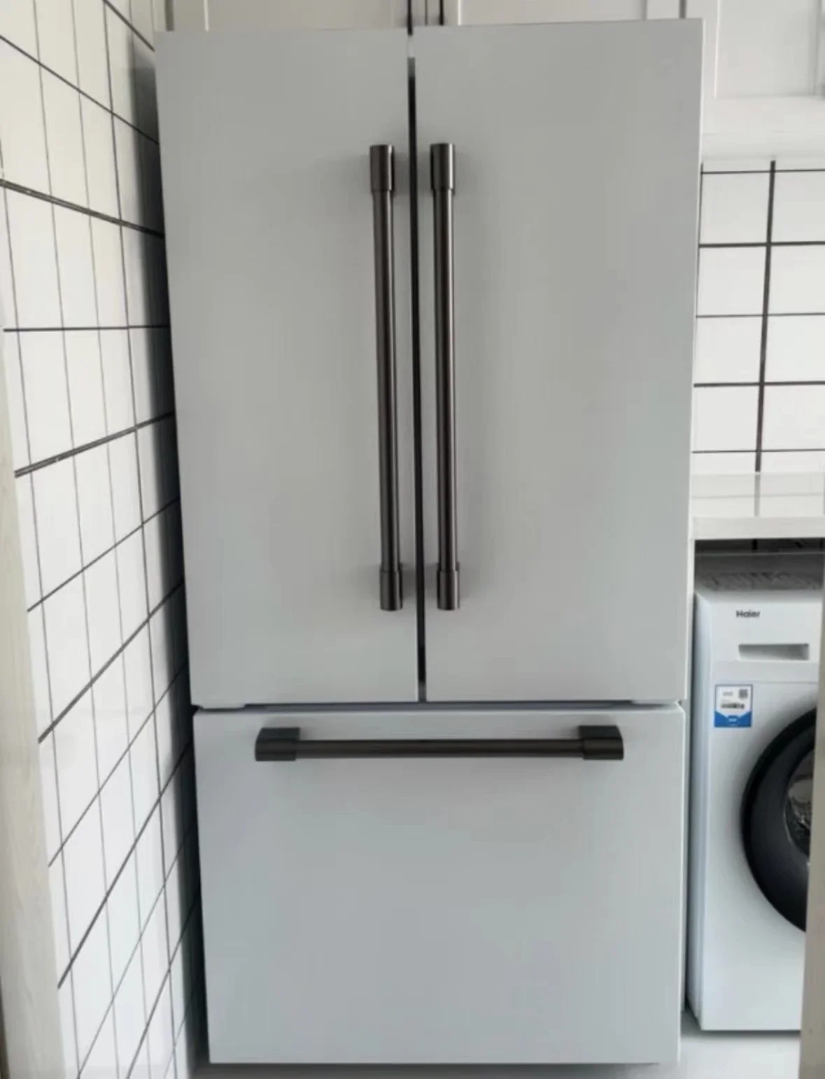 French classic retro refrigerator 486L frequency conversion first-class energy efficiency ultra-thin refrigerator