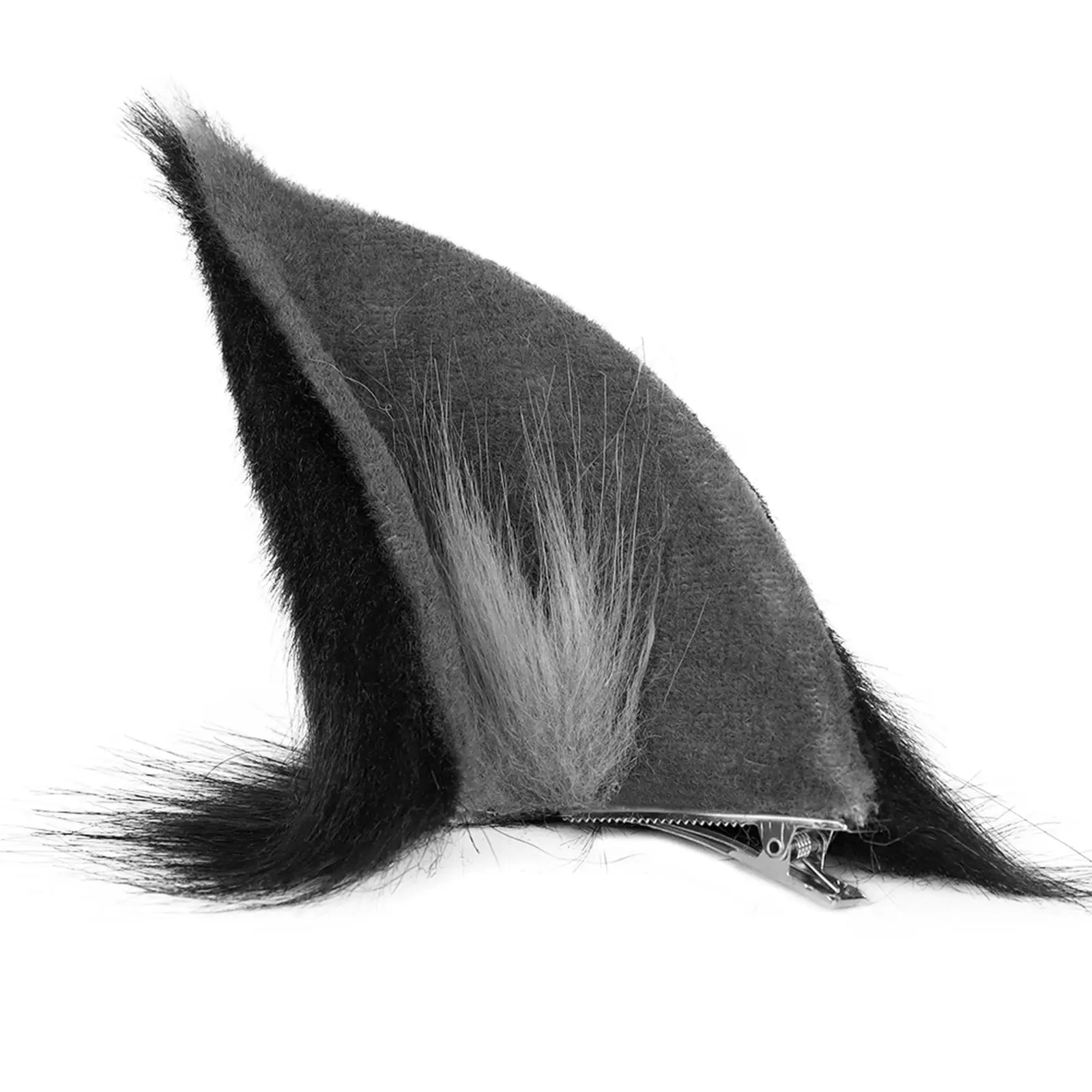 Plush Wolf Ear Hair Clip Set Cosplay Animal Hairpins Cute Headwear for Girls Women Birthday Party Photo Props Hair Accessories