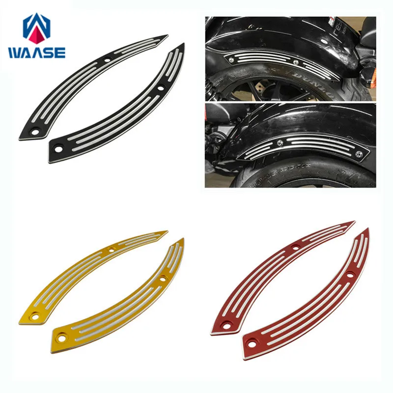 waase For Honda Rebel CMX 300 500 CMX500 CMX300 2017 2018 2019 2020 2021 Aluminum Rear Fender Shield Mudguard Decorative Cover