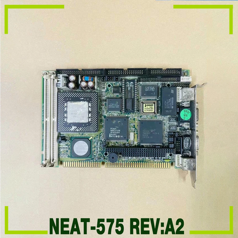 

586, материнская плата промышленного компьютера ISA половинной длины NEAT-575 REV:A2
