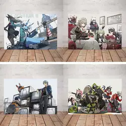Game Zenless Zone Zero Poster Print Cartoon Action Canvas Painting Modern Character Camp Wall Art HD Picture Room Home Decor
