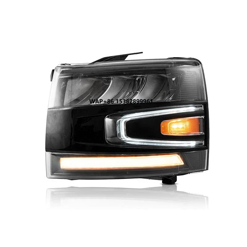 

Full LED Headlights Car Head Light Assembly 2007 2008-2012 2013 Front Lamp 1500 HD 2500HD 3500HD for Silverado
