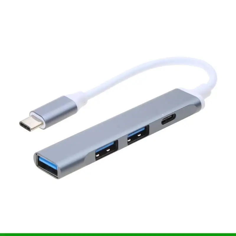 U55C Multiport USB Hub 4 in 1 Docking Station USB Adapter for Laptops Tablets Phones