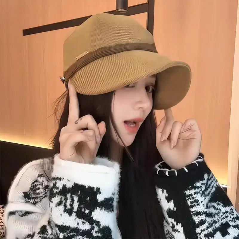 

Женская рыбацкая кепка, солнцезащитная шляпа с защитой от ультрафиолета, портативная складная шляпа-ведро с широкими полями, летняя регулируемая шляпа от солнца