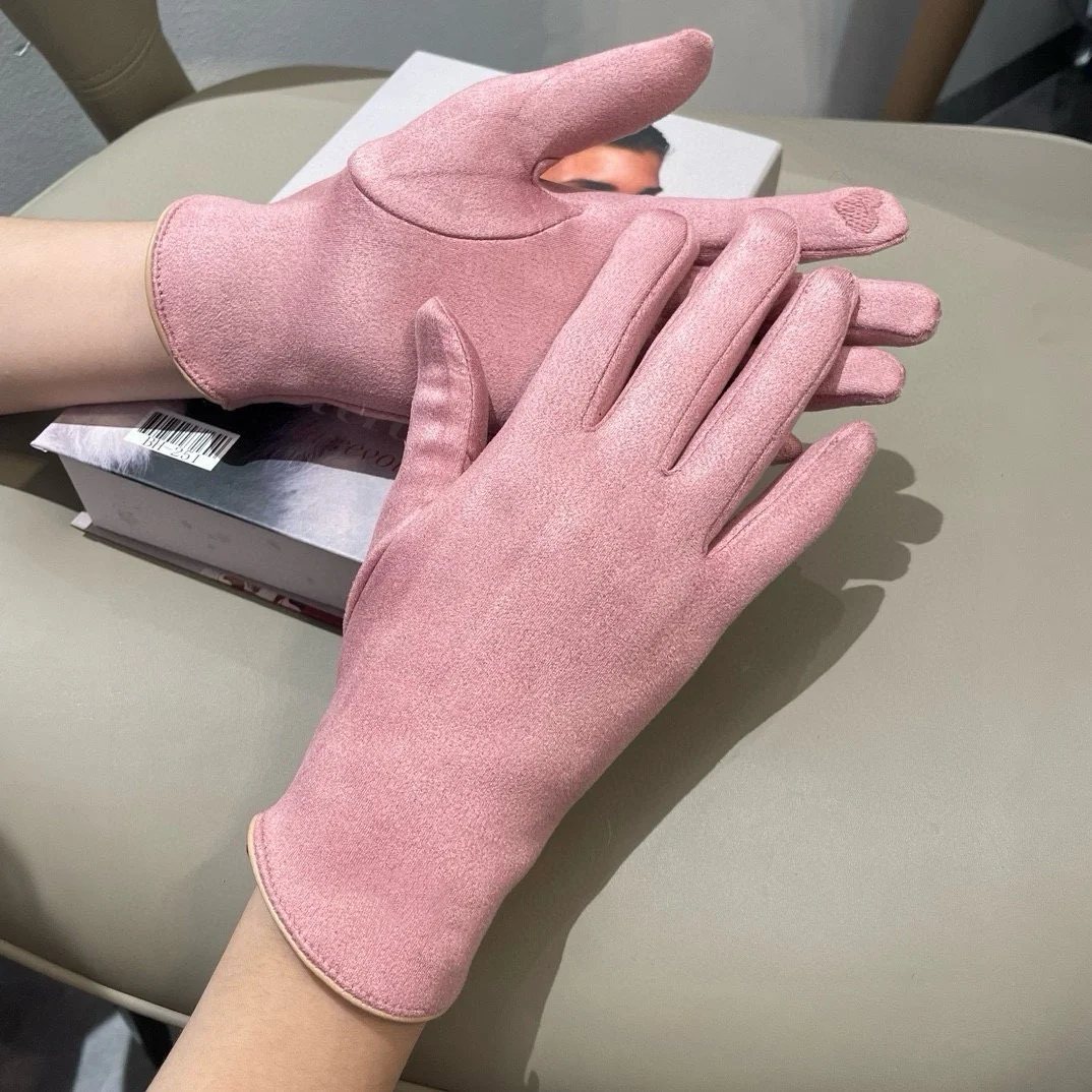 Stylish Niche Minimalist Gloves Sleeves 2025 New High-End Cashmere Lady Warm Autumn Silky Luxury Holiday Gift Comfortable