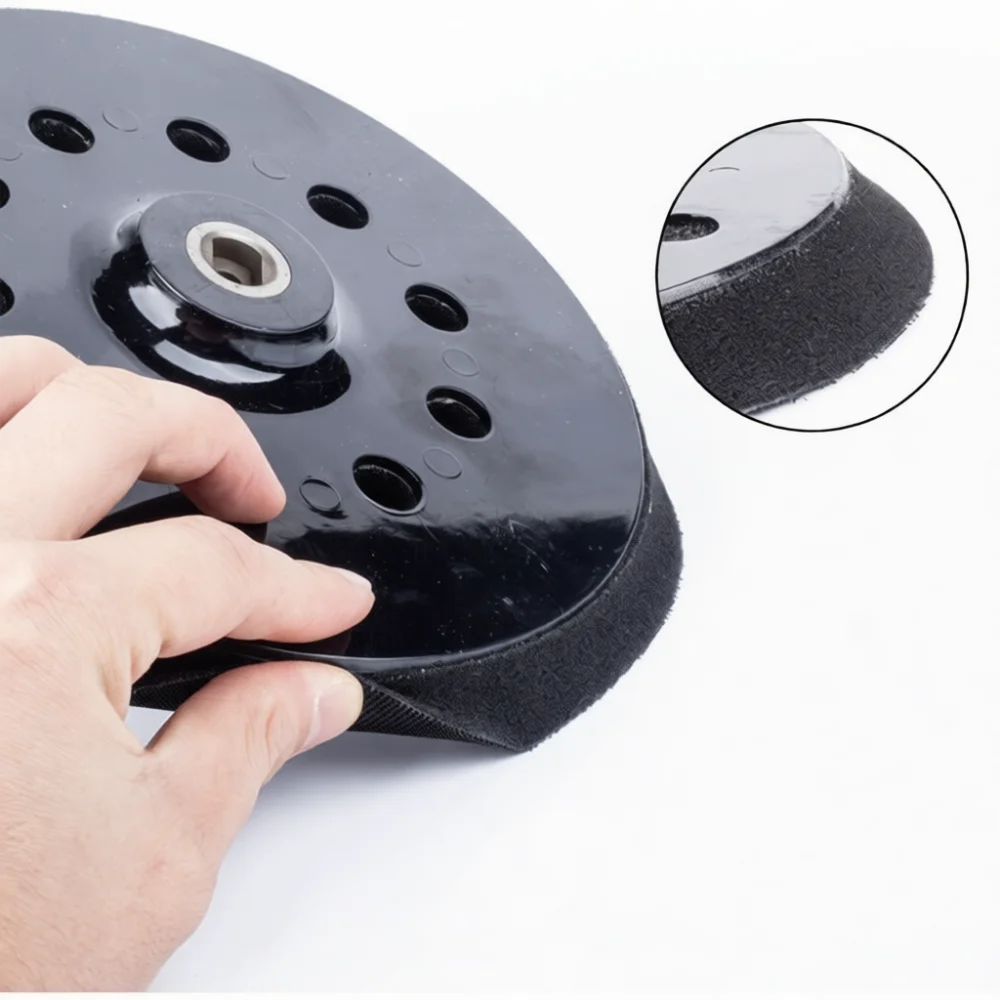 For Paji 9 Inch Sanding Plate 10 Hole Vacuum Disc Self Adhesive Polishing Pad Drywall Grinder Accessory Power Tool Supplies