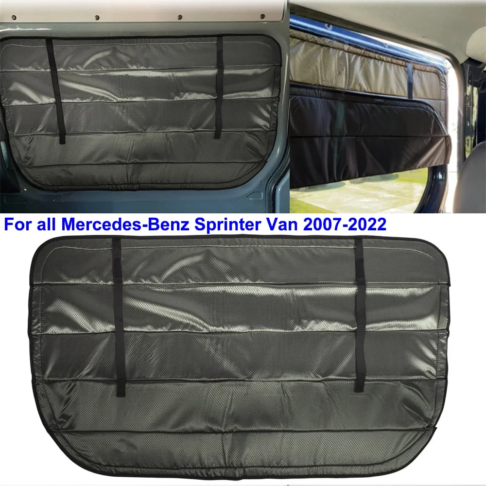 

Foldable Windshield Sun Shade Cover Insulated Blackout Sliding Door Side Window Cover for Mercedes-Benz Sprinter Van 2007-2022