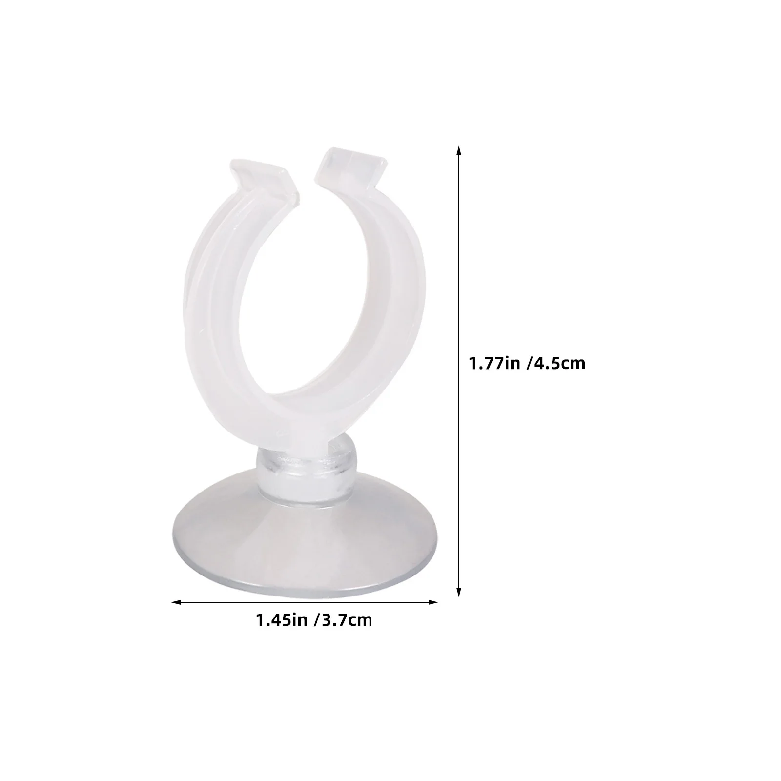 6Pcs Aquarium Water Pipe Clamp Acrylic Fish Tank Fixed Clip for Inlet Outlet 32Mm Holder Stable Non Slip Easy Install