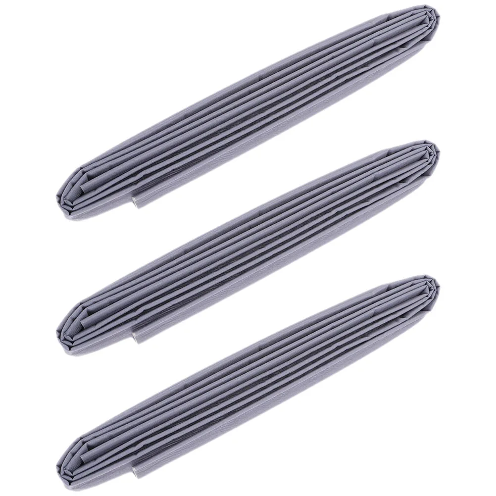 

3pcs 2m Grey Weather Stripping Sealing Strip for Windows Doors Self Adhesive Foam Tape Insulation Seal Gap Protector Door Seal