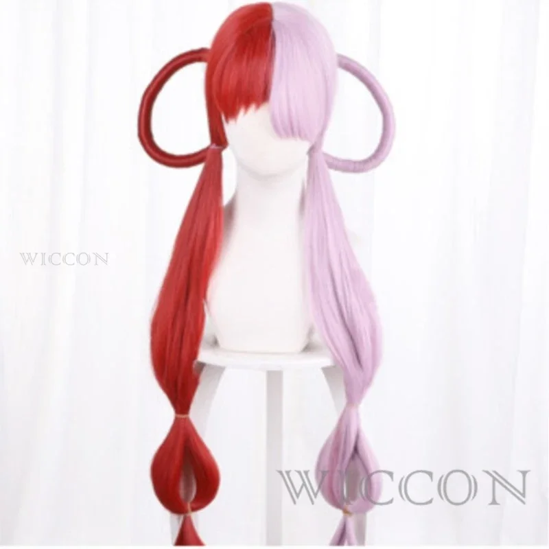 Костюм для косплея аниме One Peace, костюм из мультфильма «Ута» для косплея, для детей и взрослых, красное Женское пальто, наушники, Карнавальная елка, Рождественский полный комплект