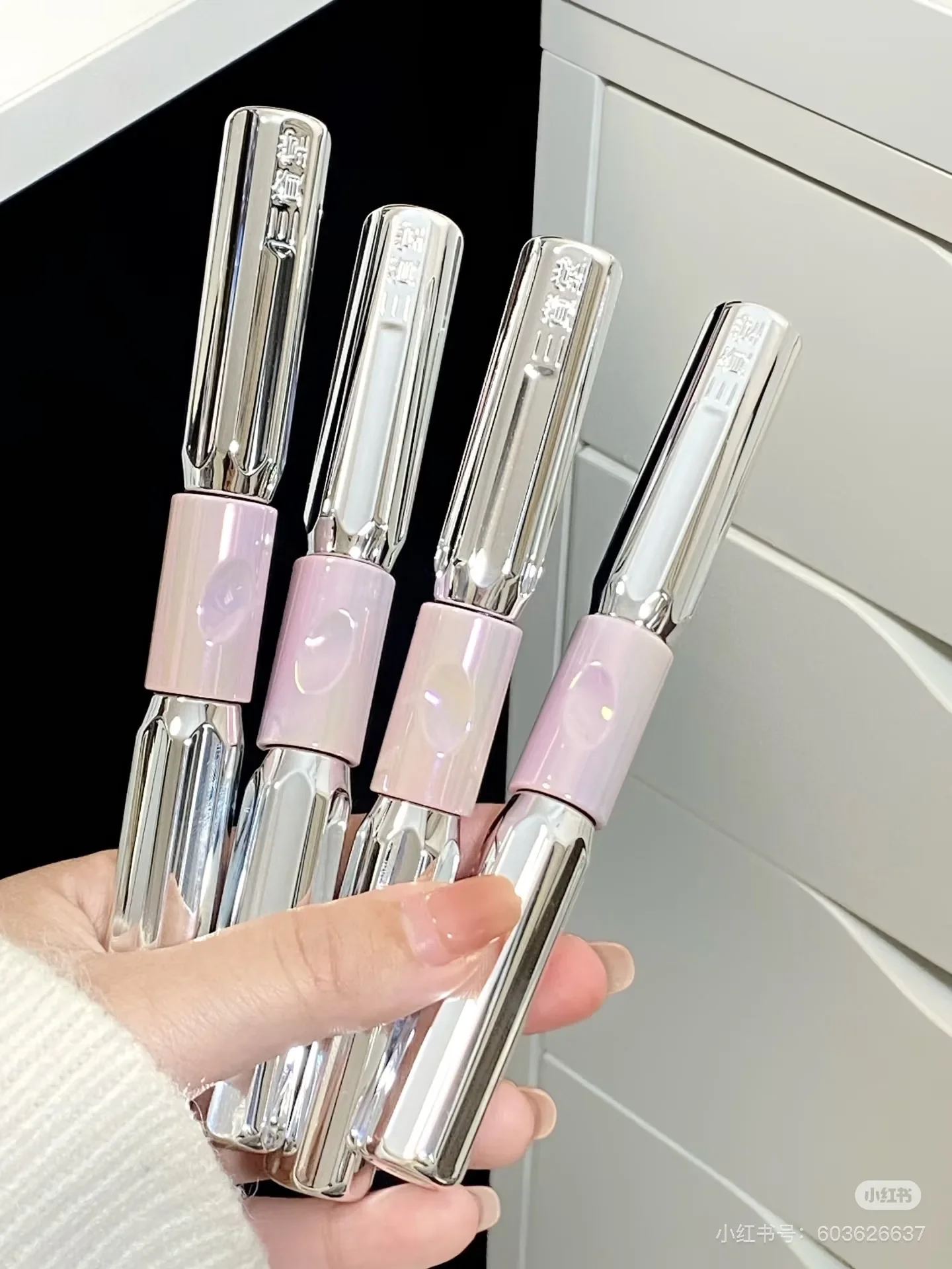 

Sanzitang Barbell Double Head Mascara Waterproof Lengthening Curling Thick Eyelashes