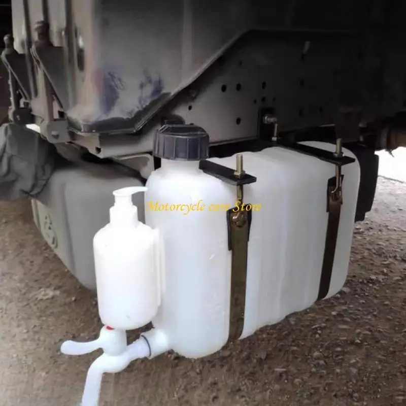 Easy Install 9L Water Tank with Faucet For Truck Driver Hand Washing Outdoor Cleaning Improve Travel Comfort On The Road