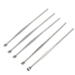 5Pcs Stainless Steel EarPick Cleaner Ear Pick Wax Curette Remover Care Tool Hot Dropship