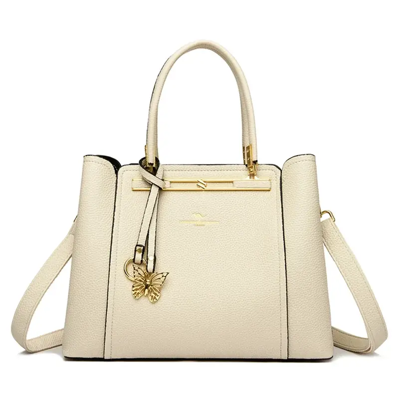 Soft Leather Luxury Handbags Women Bags Designer 3 Layers Shoulder Crossbody Sac Ladies Large Capacity Shopping Messenger Tote - Image 9