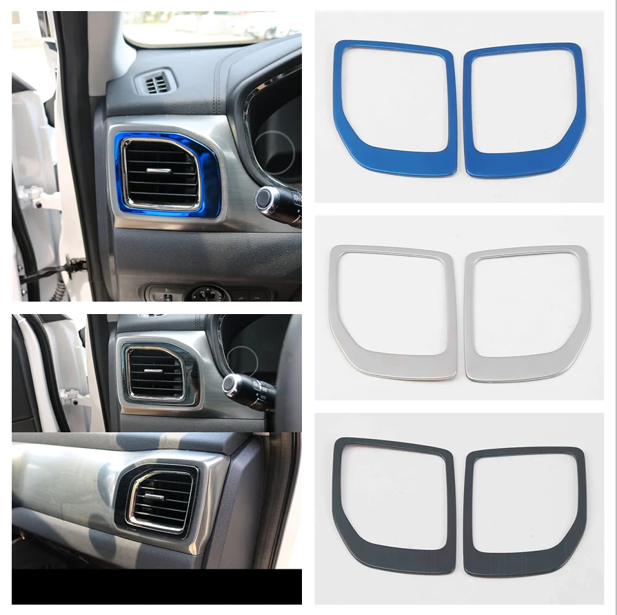 

For Chery Tiggo 8 2018 2019 Accessories Car Side Air Conditioning AC Outlet Vent Decoration Cover Trim Car Styling