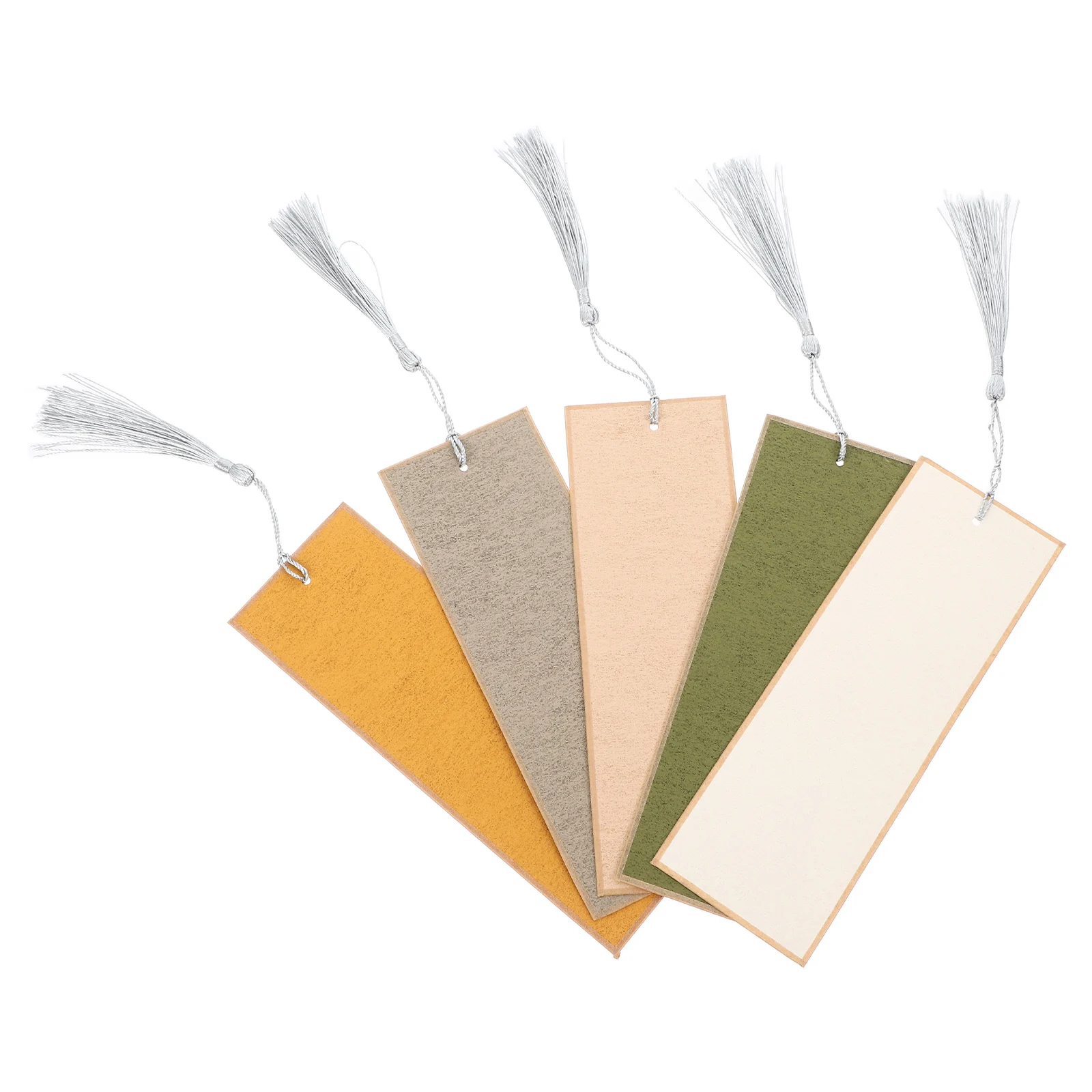 5 Pcs Style Custom Bookmark Make Your Own Bookmark Bulk Bookmarks DIY Blank Cardstock Bookmarks Tassel for Kids Adults Bulk