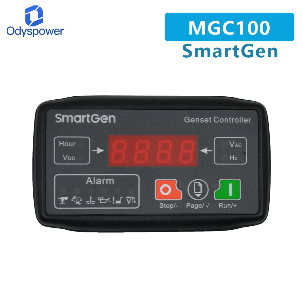Smartgen MGC100 Genset Controller Auto Start Small Power Protection Module LED Display Controller Board Generator Part
