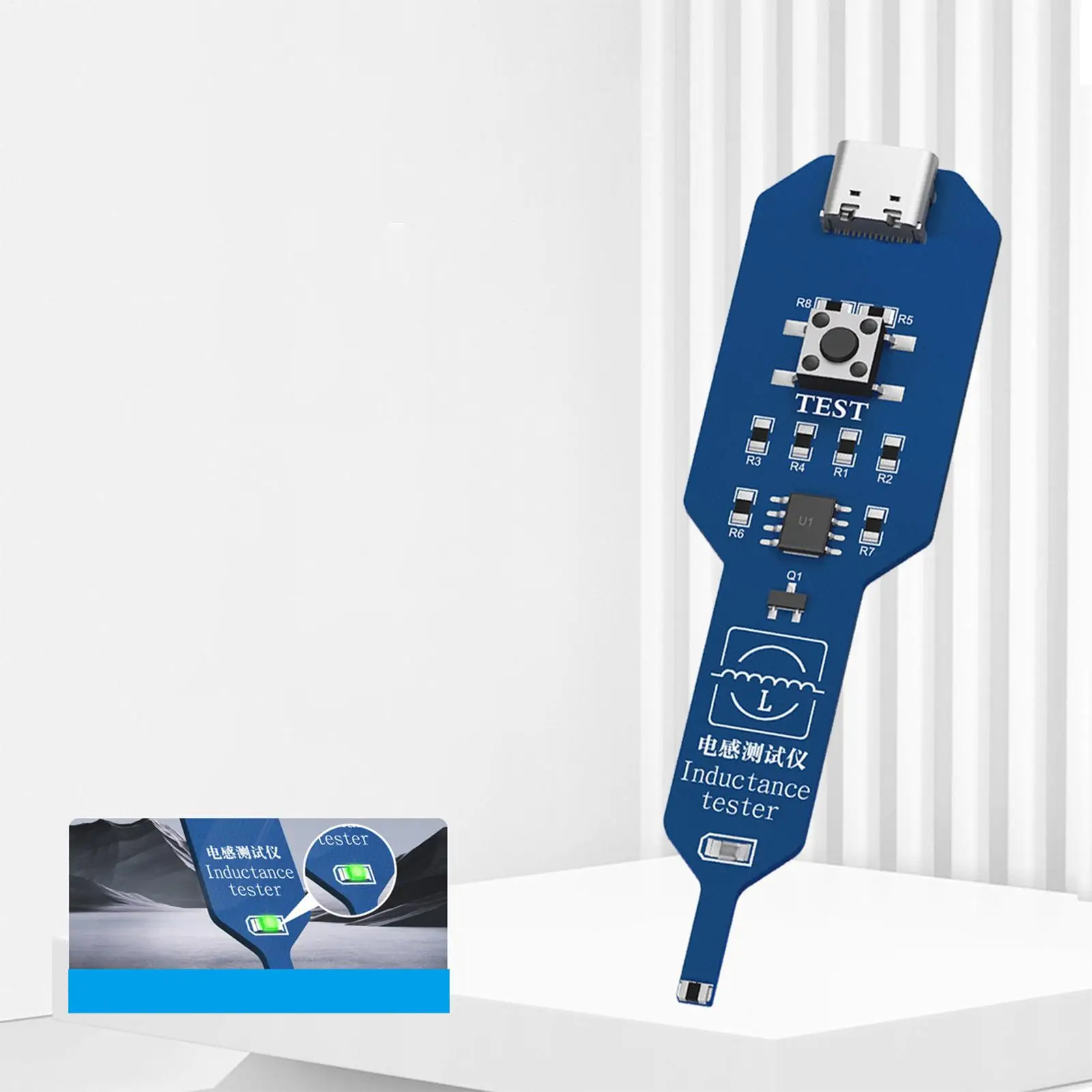 

Motherboard Coil Tester Inductor Detector Tool for PC Repair Electromagnetic Induction Quick Fault Check Tools