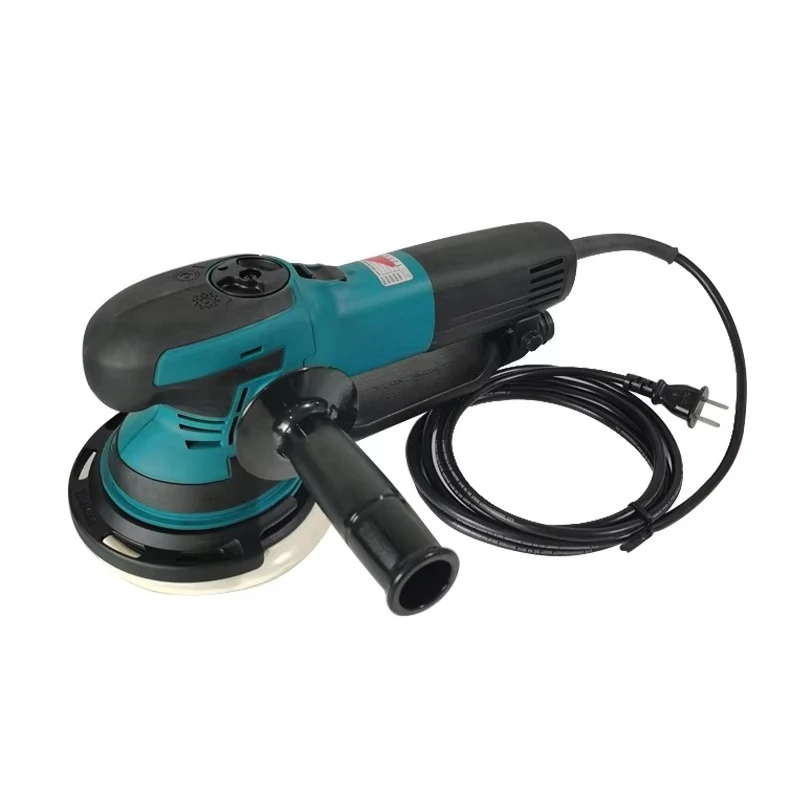 Polishing Machine 6 Inch Round Sandpaper Machine Car Paint Track Sander BO6050J High Power 150MM Speed Control