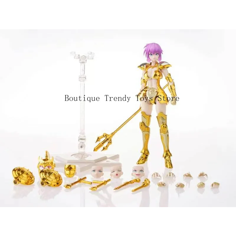Figura de Acción Saint Cloth Myth EX Libra Dohko GT, Libra Femenina, Sagrado Pacto Vol.12, Modelo Coleccionable de Saint Seiya, Juguete de Regalo