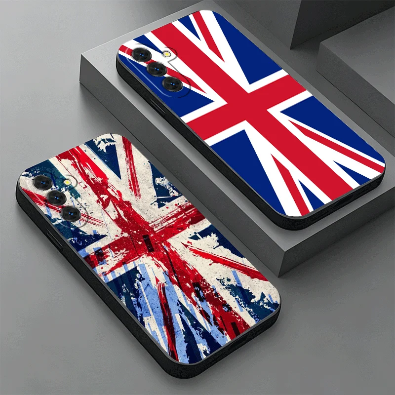 Union Jack England UK Flag Phone Case For Samsung Galaxy A17 A16 A15 A14 A13 A57 A56 A55 A54 A53 A37 A36 A35 A34 A33 A27 A26 A25