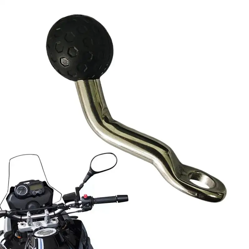 Handlebar Clamp Base For Motorcycle Ball Clamp Mount Base For Handlebar Shock-Absorbing Tool Heavy Duty Alloy Support For