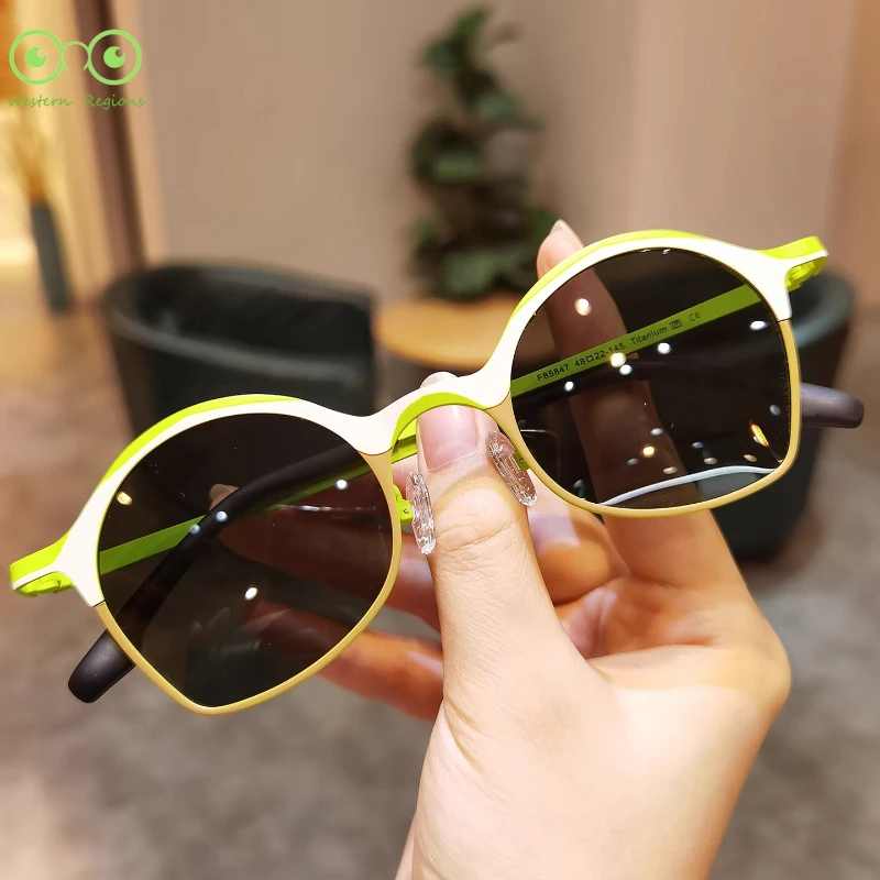 남성과 여성을 위한 새로운 패션 복고풍 선글라스, 다용도 고양이 눈 자외선 방지 UV400 야외 편광 방지 선글라스