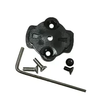 Bike Computer Bracket Adapter For Garmin Flash Light Mount Plastic Steel MTB Road Bicycle Cycling Stopwatch Base Holder