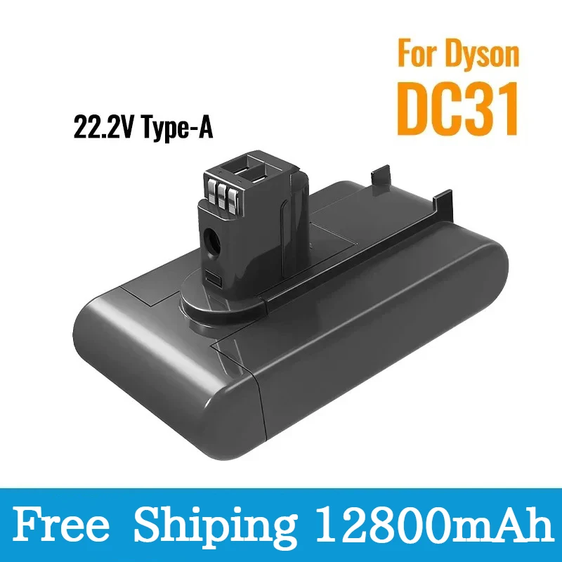 2024 New (Type A) 22.2V 28000mAh Li-ion Vacuum Battery for Dyson DC35, DC45 DC31, DC34, DC44, DC31 Animal, DC35 Animal,917083-01