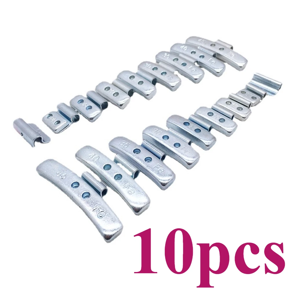 10pcs for -Repair Parts Balancing Machine Parts Balance Block Iron Alloy Wheel Balance Weight 5g-40g  High Quality Wholesale,
