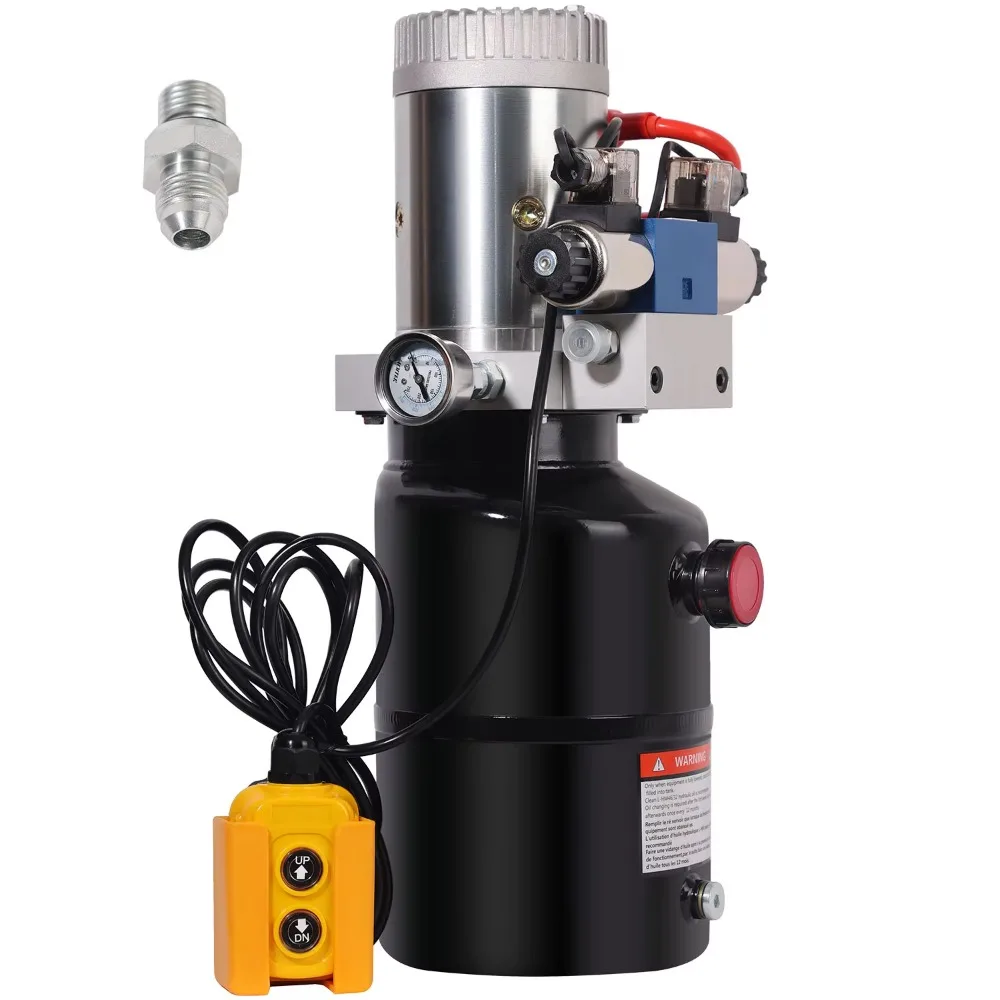 6 Quart Cast‑Iron Hydraulic Power Unit High‑Quality Assembly for Workshop Operation Scenarios