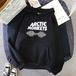 Hombre y mujer rock band arctic monkey sudadera con capucha moda hombre y mujer street print moda casual deportes sudadera con c