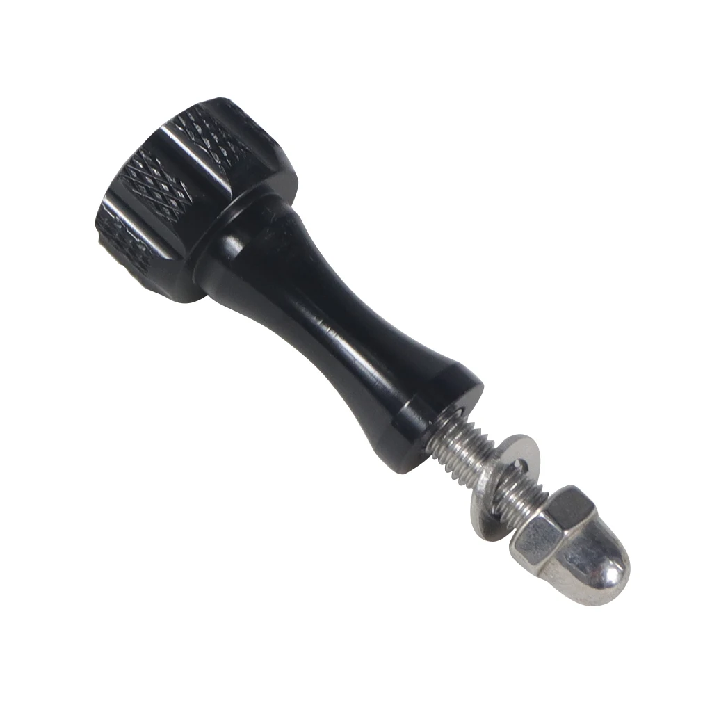 10 Stück Aluminium-Daumenknopf-Schrauben für GoPro-Zubehör, Einbeinstativ, Haltegriff, Stick-Montage, M5, kurze lange Stativ-Adapterschraube – Detail 28